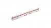 Szyna łączeniowa 4P 63A 10mm2 widełkowa 3P+N (12 mod.) EVG-4PHAS/12MODUL 215643